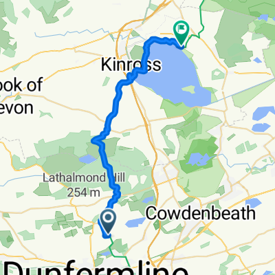 Cairncubie Road, Dunfermline to Kinross-shire, Kinross