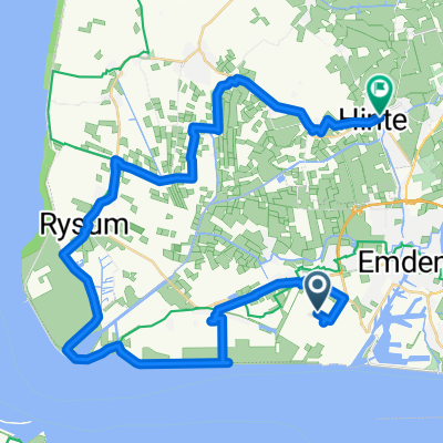 Von VW Wybelsum Knock nach Hinte Tropea