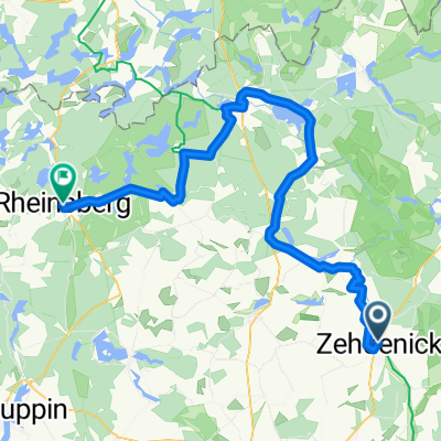 tour 2025 2. Etappe Rheinsberg