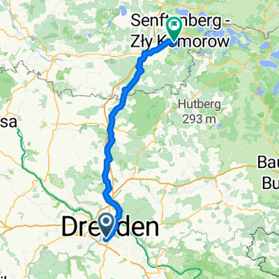 Georg-Schumann-Straße, Dresden nach Dorfstraße, Senftenberg