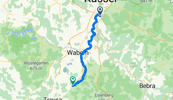 Von Fuldabrück bis Homberg (Efze)