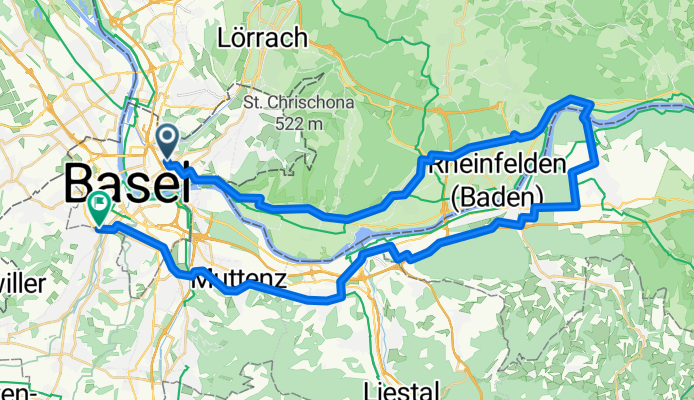 Im Surinam, Basel nach Dorenbachstrasse, Binningen