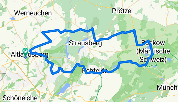 Buckowrunde 73km
