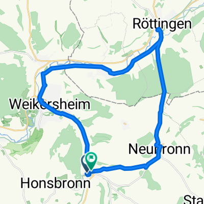 Weg zur Schwabenmühle naar Bachstraße