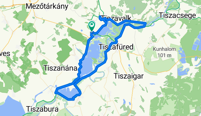 Tisza-tó kör