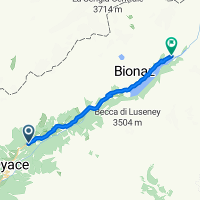 Lexert, Bionaz a Sparse, Bionaz