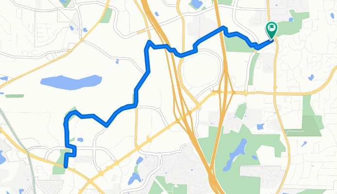 Marietta to Bells Ferry Rd, Marietta