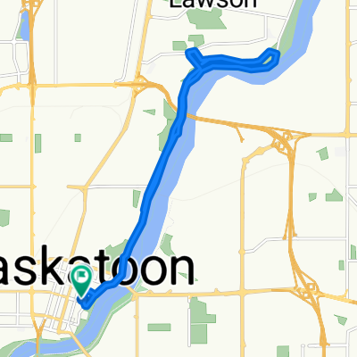 Fifth Ave N, Saskatoon to 22nd St E, Saskatoon