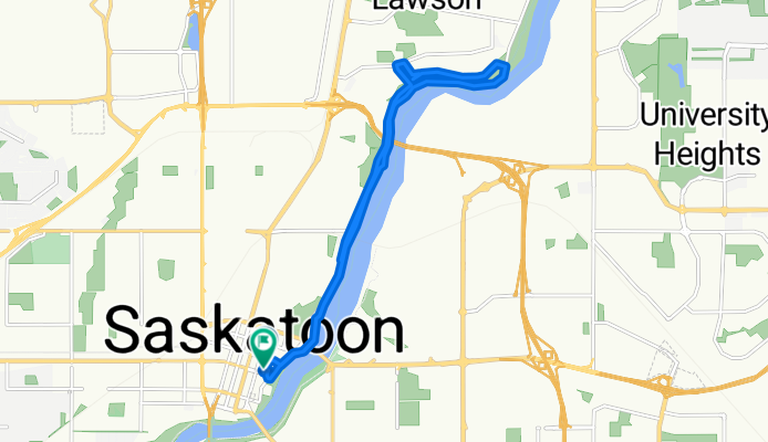 Fifth Ave N, Saskatoon to 22nd St E, Saskatoon