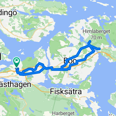 Jakobsdalsvägen, Nacka Strand nach Jakobsdalsvägen, Nacka Strand