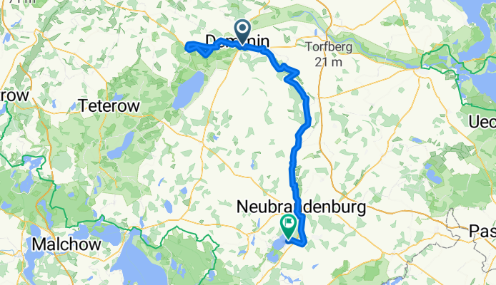 th299 Demmin Dagun nach Burg Stargard