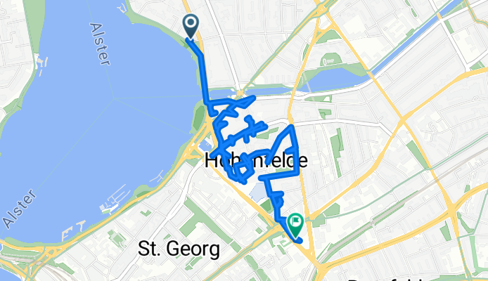 Schöne Aussicht, Hamburg nach Lübecker Straße, Hamburg