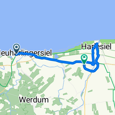 Zum Deich nach Am Hafen Ost