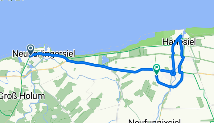 Zum Deich nach Am Hafen Ost