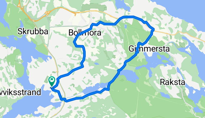 Hammarlunds gränd, Tyresö to Hammarlunds gränd, Tyresö