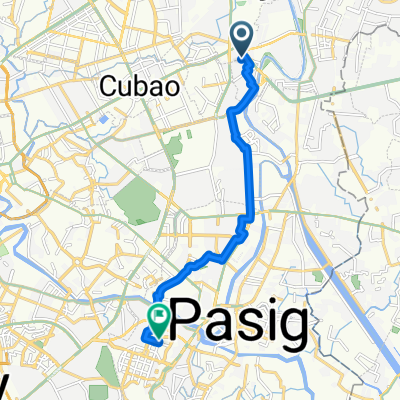 Molave Street, Marikina to 38th Street, Makati