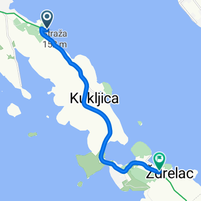 Kukljica to Put ručice, Ždrelac