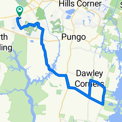 Alleghany Loop, Virginia Beach to Alleghany Loop, Virginia Beach