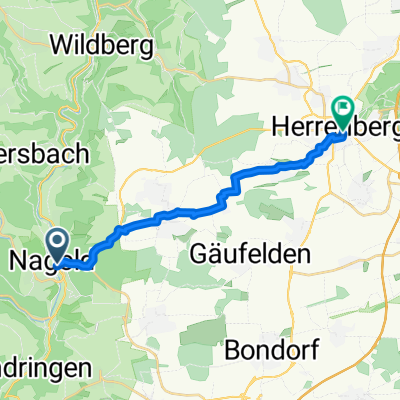 Von Nagold bis Herrenberg