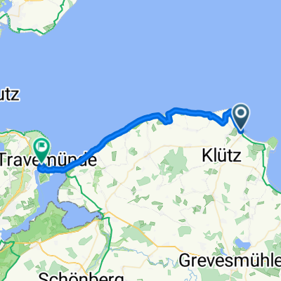 Fritz-Reuter-Weg, Boltenhagen nach Mühlenberg, Lübeck