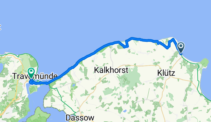 Fritz-Reuter-Weg, Boltenhagen nach Mühlenberg, Lübeck