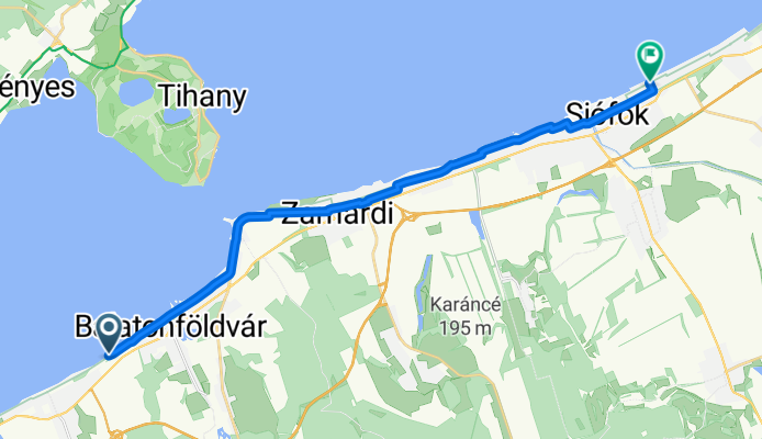 Balatonszárszó - Garay János utca, Siófok