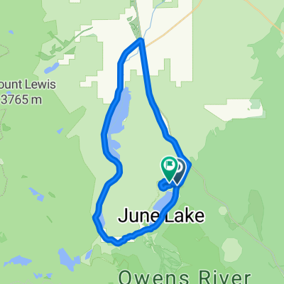Northshore Dr, June Lake to June Lake