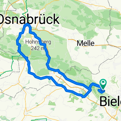 Bielefelder Straße, Werther (Westfalen) nach Bielefelder Straße, Werther (Westfalen)