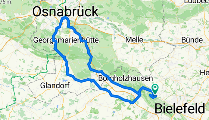 Bielefelder Straße, Werther (Westfalen) nach Bielefelder Straße, Werther (Westfalen)