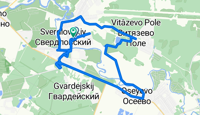 улица Строителей, Свердловский до улица Строителей, Свердловский