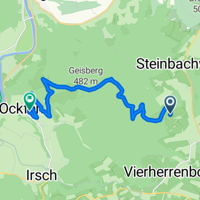 Römerstraße, Vierherrenborn nach Weinbergstraße, Ockfen