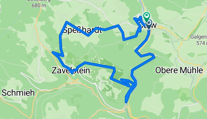 Marktbrücke nach Marktplatz