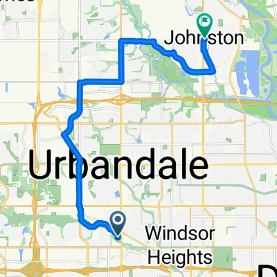 Clive Greenbelt Trail, Clive to Merle Hay Rd, Johnston