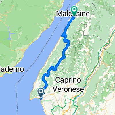 Corso Italia, Garda nach Via Panoramica, Malcesine