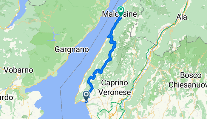 Corso Italia, Garda nach Via Panoramica, Malcesine