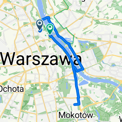 Ciasna, Warszawa do Bugaj, Warszawa