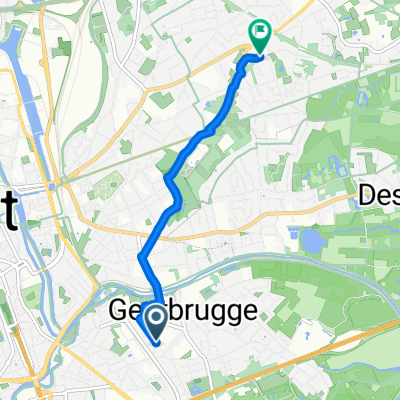 Robert Rinskopflaan, Gent naar Gustaaf Carelshof, Gent