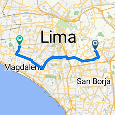 Departamento de Lima a Departamento de Lima