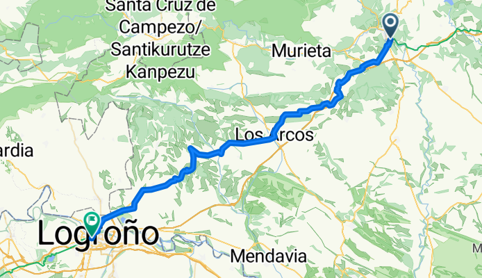 Estella to Logrono