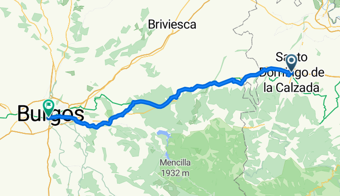 Santo Domingo Calzada to Burgos