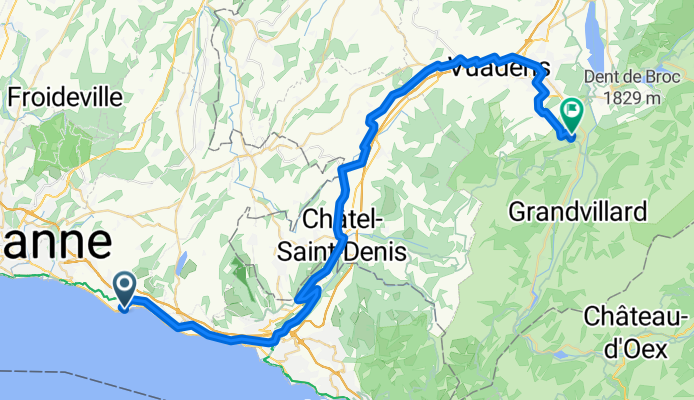 Cully to Gruyères