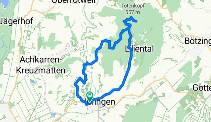 Fohrenbergstraße, Ihringen nach Fohrenbergstraße, Ihringen