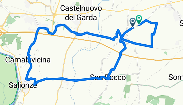 Via Caliari nach Via Caliari