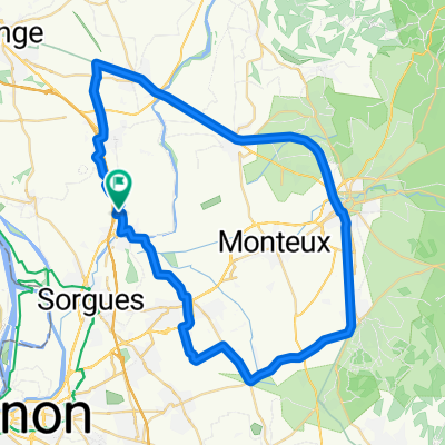 Chemin de la Roquette, Bédarrides à Bédarrides