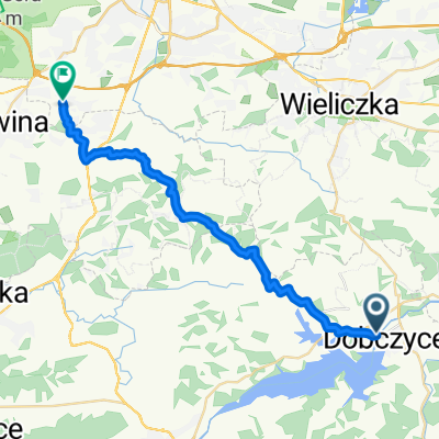 Targowa, Dobczyce do Topografów, Kraków