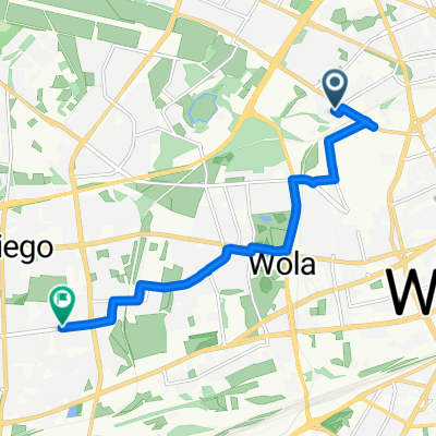 K Jędrusik, Warszawa do Kpt W Raginisa, Warszawa