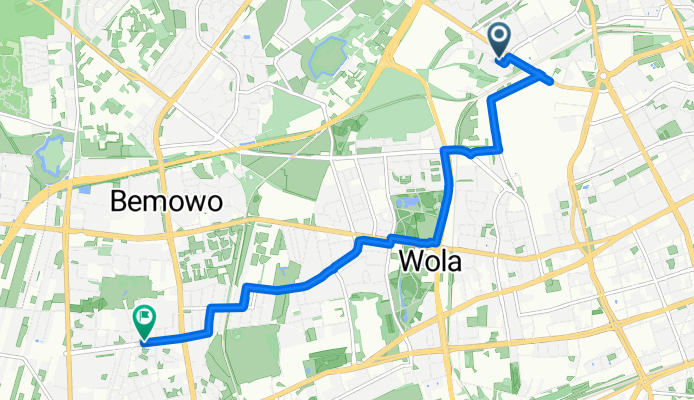 K Jędrusik, Warszawa do Kpt W Raginisa, Warszawa