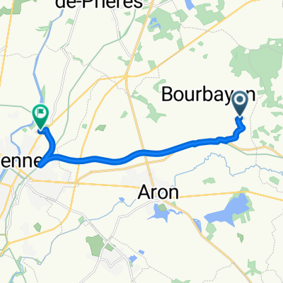 Les Hautes Oyères, Aron à Rue du Chemin Montois, Mayenne