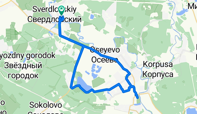 улица Строителей, Свердловский до улица Строителей, Свердловский