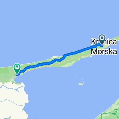 Route zu Kąty Rybackie